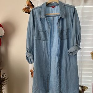 Guess chambray pocket dress